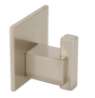 Afbeeldingen van Siro Haak metaal - zelfklevend L 50mm/H 38mm/B 50mm RVS effect 