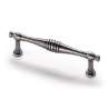 Afbeeldingen van Hettich Greep Osimo, boorafstand 96, L 120 mm, H 22 mm, ø 13 mm, tinkleurig antiek