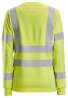 Afbeeldingen van ProtecWork, Dames T-shirt met Lange Mouwen, High-Vis Klasse 3/2