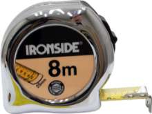 Afbeeldingen van Ironside rolbandmaat chr.pro 8m x25mm 
