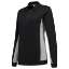 Afbeeldingen van Tricorp polo sweater bicolor dames 302002 Zwart/Grijs 3XL