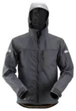 Afbeeldingen van Snickers softshell jack 1229-5804 maat XXL staal grijs