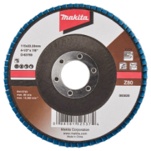 Afbeeldingen van Makita Lamellenschijf D-63769-10 - Ø115mm - Z80 10 stuks