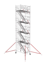 Afbeeldingen van Altrex Trapsteiger RS TOWER 53-S - Werkhoogte 10.2 meter - Platformlengte 1.85 meter Fiber-Deck 