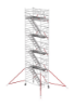 Afbeeldingen van Altrex Trapsteiger RS TOWER 53-S - Werkhoogte 10.2 meter - Platformlengte 2.45 meter Hout 