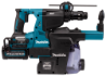 Afbeeldingen van Makita combihamer HR004GM202 - 40V Max 2x 4,0 Ah accu's - Inclusief lader en stofafzuiging in Mbox WEEKDEAL