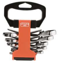 Afbeeldingen van Bahco ring-steekratelsleutelset stubby 6 delig (10RM/SH6)