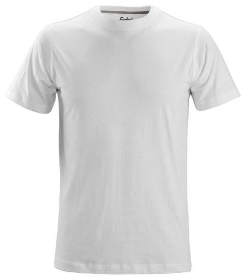 Afbeeldingen van Snickers t-shirt 2502-0900 maat XS wit