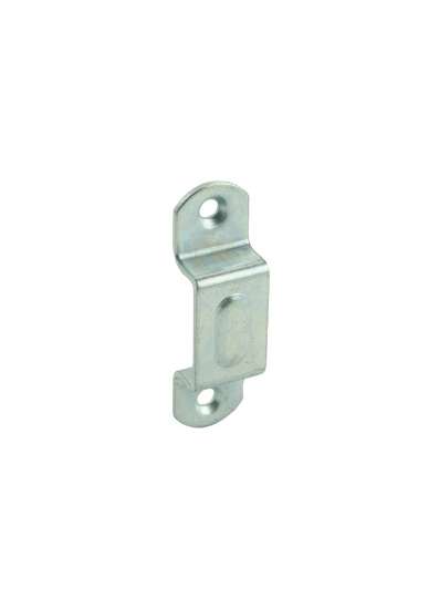 Afbeeldingen van GB beugel voor lichte schuif 74498 - 10x34x5mm - elektrolitisch verzinkt