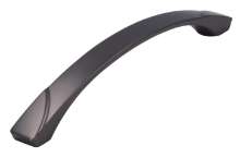 Afbeeldingen van Siro Meubelgreep metaal - boorafstand 160mm/L 188mm/H 29mm/B 17mm mat zwart chroom 