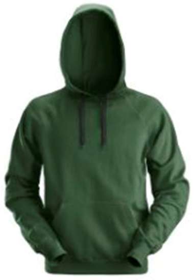 Afbeeldingen van Snickers hoodie 2800-3900, Maat L, bosgroen