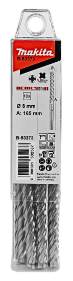 Afbeeldingen van Makita P4S:SDS-PLUS boor 8x165mm 10st B-63373