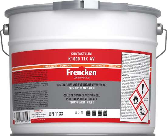 Afbeeldingen van Frencken Contactlijm - 5 liter - K1000 Tix AV 