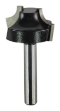 Afbeeldingen van Makita S-profielfrees - Ø25,4x13,5mm radius 6,4mm - schacht Ø6mm 2 beitels