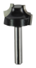 Afbeeldingen van Makita S-profielfrees - Ø25,4x13,5mm radius 6,4mm - schacht Ø6mm 2 beitels