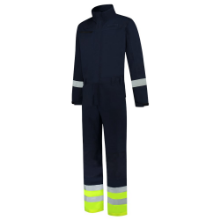 Afbeeldingen van Tricorp overall 753010 - maat 64 - inkt/geel 