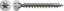 Afbeeldingen van Spax spaanplaatschroef - Ø4.5x50mm T20 - lenskop RVS