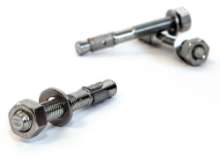 Afbeeldingen van Spit doorsteekanker Fix3 - M8x50/100mm - verzinkt  