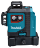Afbeeldingen van Makita Zelfnivellerende kruislijnlaser SK700D -  rode laser 12V-Max - Zonder accu's en lader in doos