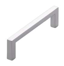 Afbeeldingen van Siro Meubelgreep metaal - boorafstand 96mm/L 104mm/H 28mm/B 8mm chroom glanzend 