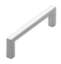 Afbeeldingen van Siro Meubelgreep metaal - boorafstand 96mm/L 104mm/H 28mm/B 8mm chroom glanzend 