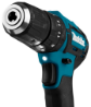 Afbeeldingen van Makita 12 V Max Klopboor-/schroefmachine HP333DZJ