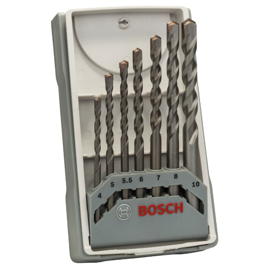 Afbeeldingen van Bosch 7-delige betonborenset CYL-3