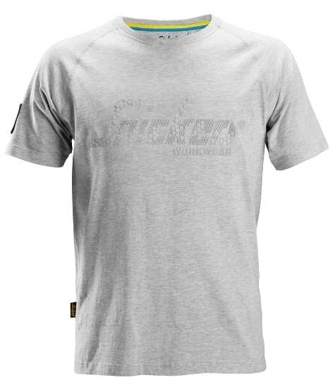 Afbeeldingen van Snickers t-shirt 2580-2800 maat S licht grijs