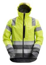 Afbeeldingen van Snickers shelljas 1330-6658 - maat XXXL - high-visibility geel