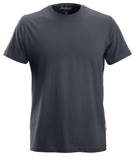 Afbeeldingen van Snickers t-shirt 2502-5800 maat L staal grijs