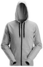 Afbeeldingen van Snickers zip hoodie 2801-1800 maat M donker grijs