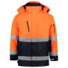 Afbeeldingen van Tricorp parka TPE3001 403004 Oranje/Navy 3XL
