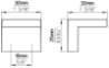 Afbeeldingen van Siro Meubelgreep metaal - boorafstand 16mm/L 30mm/H 25mm/B 30mm - aluminium 