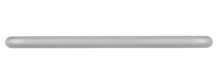 Afbeeldingen van Siro Meubelgreep metaal - boorafstand 128mm/L 136mm/H 30mm/B 8mm - RVS 