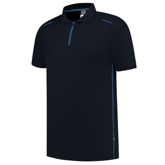 Afbeeldingen van Tricorp poloshirt Accent - maat XL - navy/royalblue  