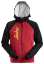 Afbeeldingen van Snickers hoodie met logo en rits 2888-1604, Maat M, chili rood/zwart