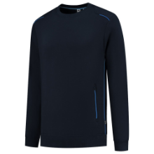 Afbeeldingen van Tricorp sweater Accent - maat M - navy/royalblue  