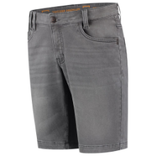 Afbeeldingen van Tricorp jeans kort 504010 - maat 36 - denimblauw/grijs 