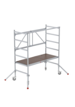 Afbeeldingen van Altrex Kamersteiger RS TOWER 34 - Werkhoogte 2.7 meter - Platformlengte 1.65 meter Hout 