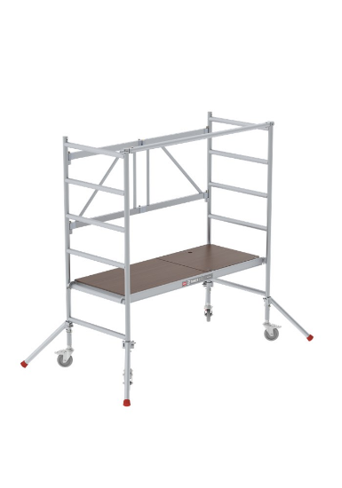 Afbeeldingen van Altrex Kamersteiger RS TOWER 34 - Werkhoogte 2.7 meter - Platformlengte 1.65 meter Hout 