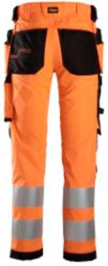 Afbeeldingen van Allround, High-Vis Stretch Werkbroek met holsterzakken KL2
