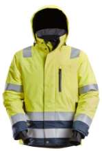 Afbeeldingen van Snickers Workwear AlroundWork, High-Vis Waterproof 37.5® Isolerend Jack Klasse 3 1132