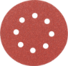 Afbeeldingen van Kelfort schuurschijf 125mm rood 10st 8 gaten
