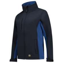 Afbeeldingen van Tricorp softshell jack 402008 - maat 5XL - marineblauw/koningsblauw 