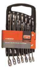 Afbeeldingen van Bahco ringsteeksleutelset met houder metrisch 8-19mm 12 delig (111M/SH12)