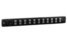 Afbeeldingen van ALU schuifrooster Bold Line 370x40mm zwart