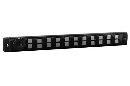 Afbeeldingen van ALU schuifrooster Bold Line 370x40mm zwart