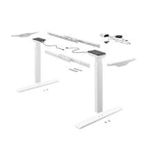 Afbeeldingen van Hettich Tafelonderstel Change Top Eco  Tafelonderstel-sets, wit