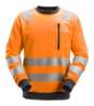 Afbeeldingen van AllroundWork, High-Vis Sweatshirt KL2/KL3