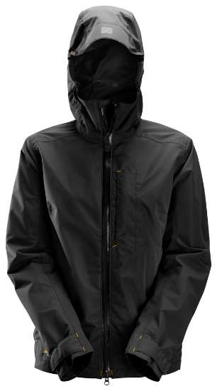 Afbeeldingen van Snickers shell dames jack 1367-0400 maat XXL zwart